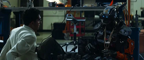 Still frame 127 from Chappie (2015) directed by Neill Blomkamp