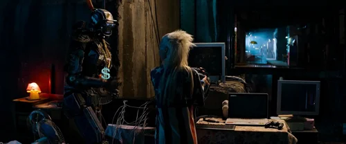 Still frame 132 from Chappie (2015) directed by Neill Blomkamp