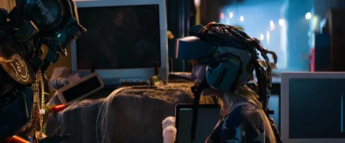 Still frame 133 from Chappie (2015) directed by Neill Blomkamp
