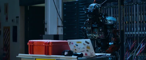 Still frame 168 from Chappie (2015) directed by Neill Blomkamp