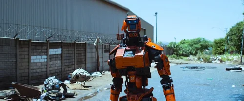 Still frame 174 from Chappie (2015) directed by Neill Blomkamp