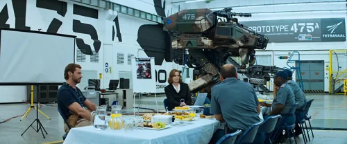 Still frame 30 from Chappie (2015) directed by Neill Blomkamp