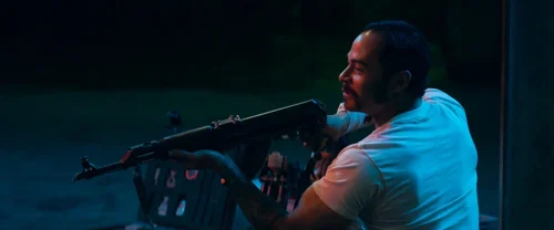 Still frame 38 from Chappie (2015) directed by Neill Blomkamp