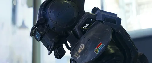 Still frame 49 from Chappie (2015) directed by Neill Blomkamp