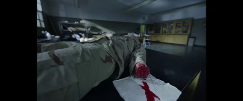 Still frame 33 from Cherry (2021) directed by Anthony Russo, Joe Russo