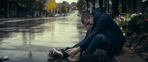 Still frame 99 from Cherry (2021) directed by Anthony Russo, Joe Russo