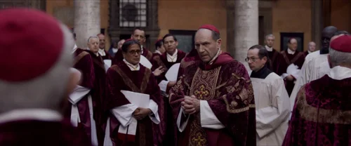 Still frame 43 from Conclave (2024) directed by Edward Berger