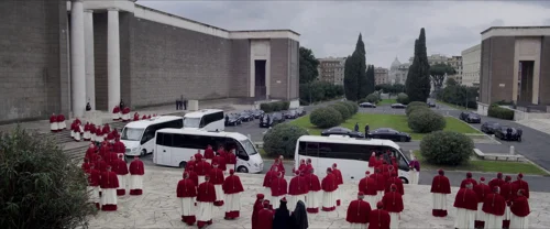 Still frame 44 from Conclave (2024) directed by Edward Berger