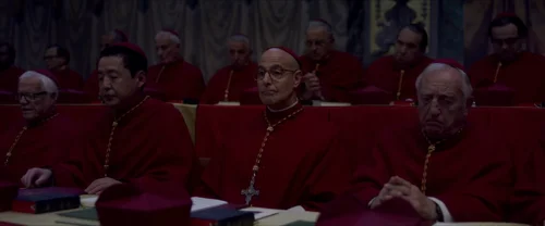 Still frame 46 from Conclave (2024) directed by Edward Berger