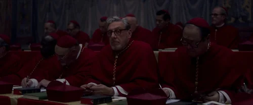 Still frame 52 from Conclave (2024) directed by Edward Berger