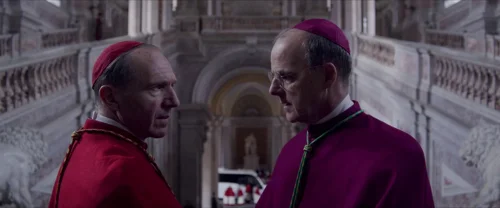 Still frame 57 from Conclave (2024) directed by Edward Berger