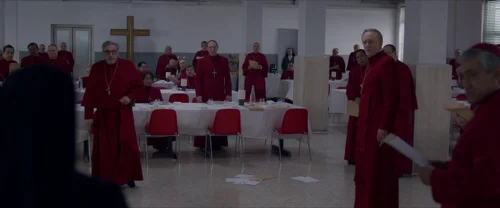 Still frame 103 from Conclave (2024) directed by Edward Berger