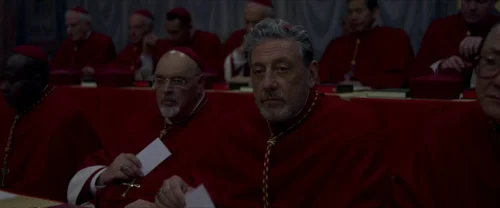 Still frame 110 from Conclave (2024) directed by Edward Berger