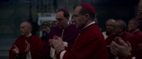 Still frame 120 from Conclave (2024) directed by Edward Berger