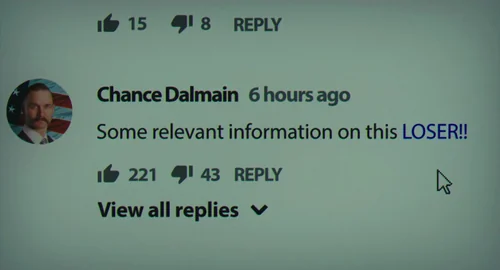 Still frame 180 from Cuck (2019) directed by Rob Lambert
