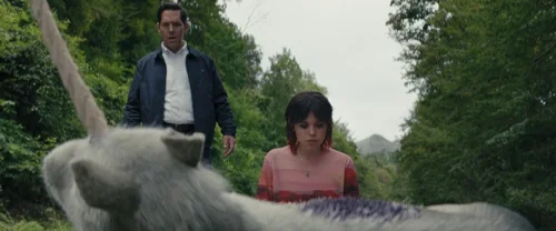 Still frame 9 from Death of a Unicorn (2025) directed by Alex Scharfman