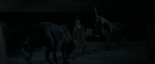 Still frame 64 from Death of a Unicorn (2025) directed by Alex Scharfman