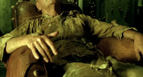 Still frame 35 from Delicatessen (1991) directed by Marc Caro, Jean-Pierre Jeunet