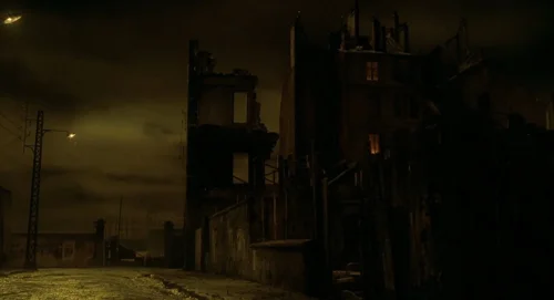 Still frame 57 from Delicatessen (1991) directed by Marc Caro, Jean-Pierre Jeunet