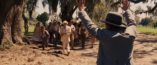 Still frame 45 from Django Unchained (2012) directed by Quentin Tarantino