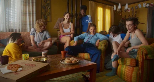 Still frame 72 from Drive-Away Dolls (2024) directed by Ethan Coen