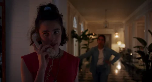 Still frame 85 from Drive-Away Dolls (2024) directed by Ethan Coen
