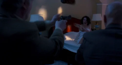 Still frame 106 from Drive-Away Dolls (2024) directed by Ethan Coen
