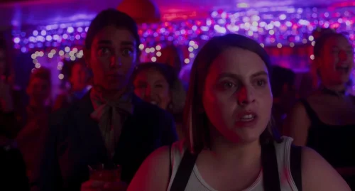 Still frame 13 from Drive-Away Dolls (2024) directed by Ethan Coen