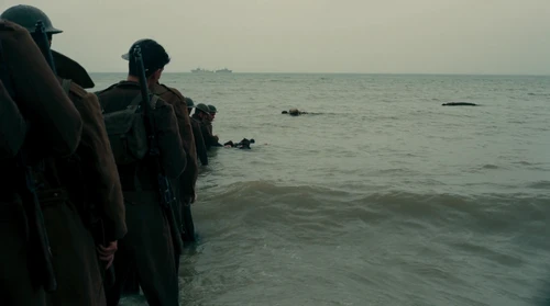 Still frame 154 from Dunkirk (2017) directed by Christopher Nolan