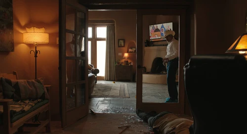 Still frame 205 from Eddington (2025) directed by Ari Aster