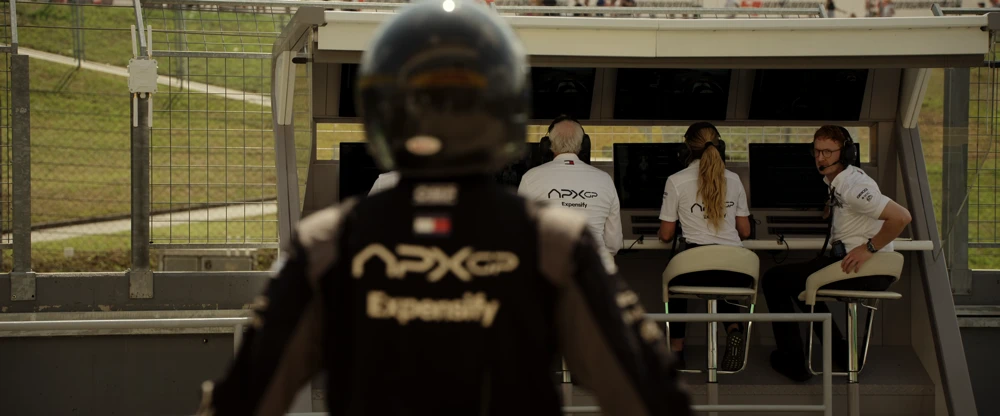 Still frame 104 from F1: The Movie (2025) directed by Joseph Kosinski