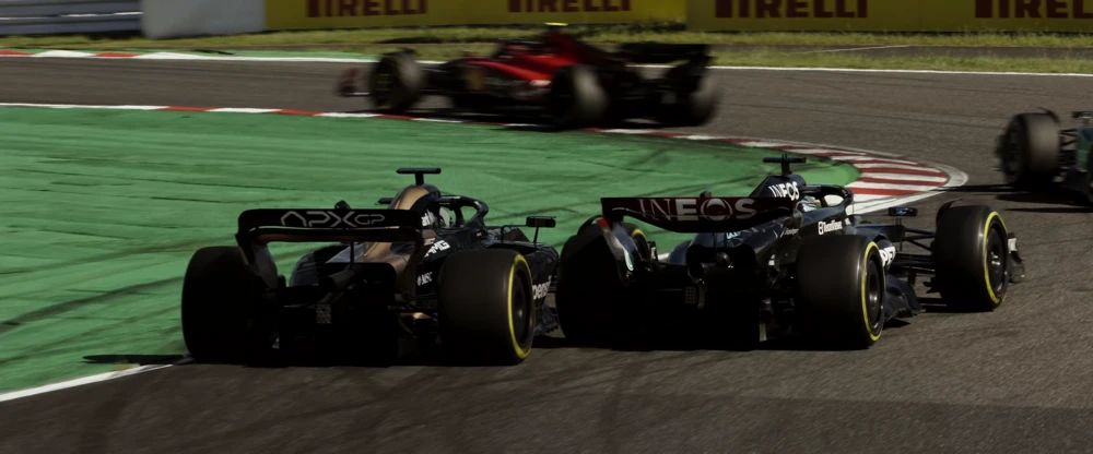 Still frame 157 from F1: The Movie (2025) directed by Joseph Kosinski