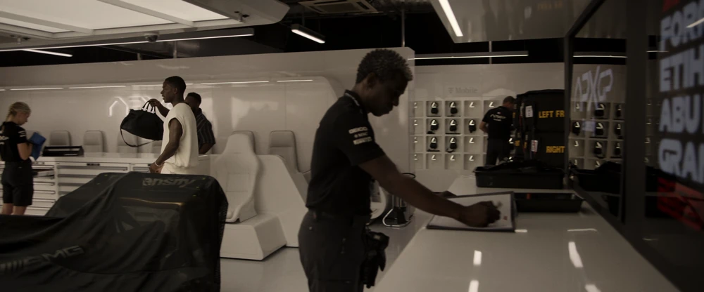 Still frame 205 from F1: The Movie (2025) directed by Joseph Kosinski