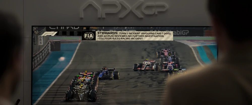 Still frame 243 from F1: The Movie (2025) directed by Joseph Kosinski