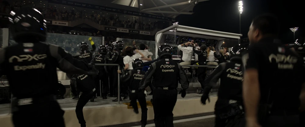 Still frame 256 from F1: The Movie (2025) directed by Joseph Kosinski