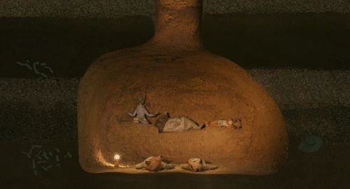 Still frame 124 from Fantastic Mr. Fox (2009) directed by Wes Anderson