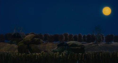 Still frame 64 from Fantastic Mr. Fox (2009) directed by Wes Anderson