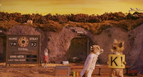 Still frame 74 from Fantastic Mr. Fox (2009) directed by Wes Anderson