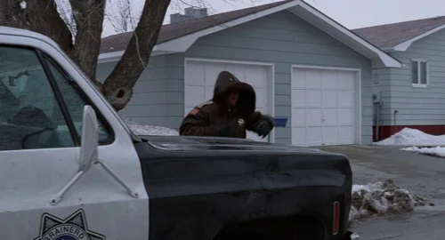 Still frame 105 from Fargo (1996) directed by Joel Coen, Ethan Coen