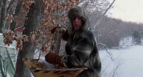 Still frame 124 from Fargo (1996) directed by Joel Coen, Ethan Coen