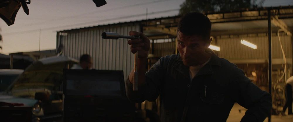 Still frame 76 from Ford v Ferrari (2019) directed by James Mangold
