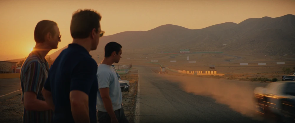 Still frame 108 from Ford v Ferrari (2019) directed by James Mangold