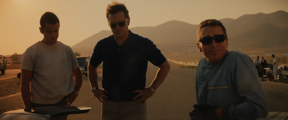Still frame 109 from Ford v Ferrari (2019) directed by James Mangold