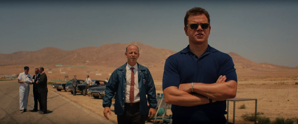 Still frame 110 from Ford v Ferrari (2019) directed by James Mangold