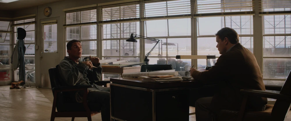 Still frame 124 from Ford v Ferrari (2019) directed by James Mangold