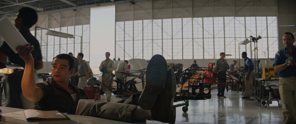 Still frame 153 from Ford v Ferrari (2019) directed by James Mangold