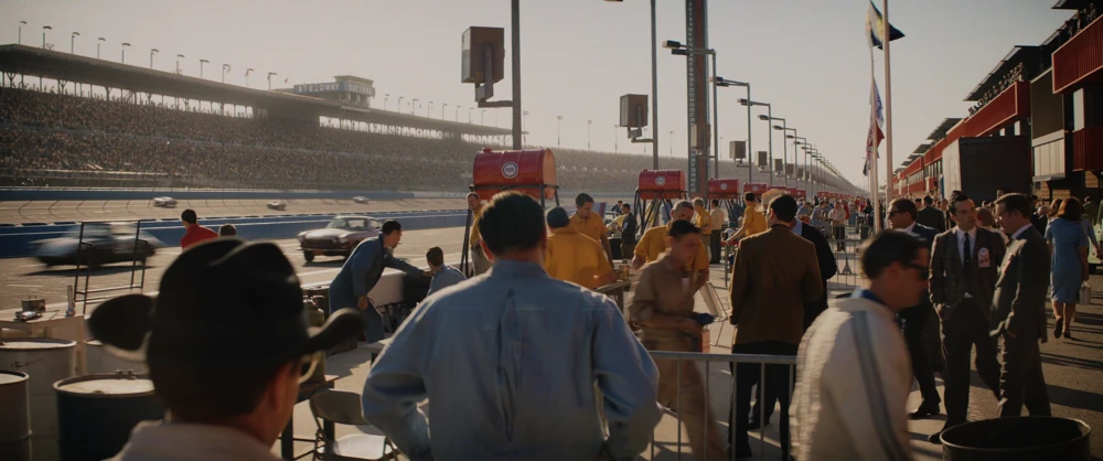 Still frame 184 from Ford v Ferrari (2019) directed by James Mangold