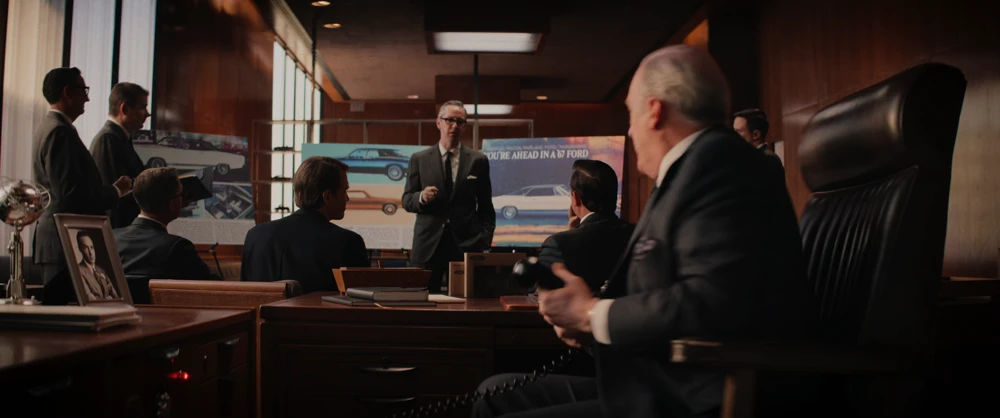 Still frame 190 from Ford v Ferrari (2019) directed by James Mangold