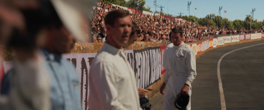 Still frame 205 from Ford v Ferrari (2019) directed by James Mangold