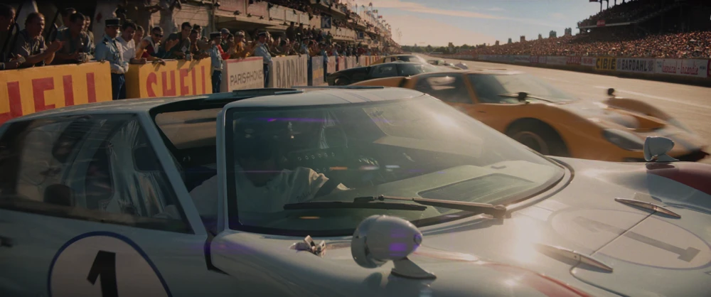 Still frame 208 from Ford v Ferrari (2019) directed by James Mangold